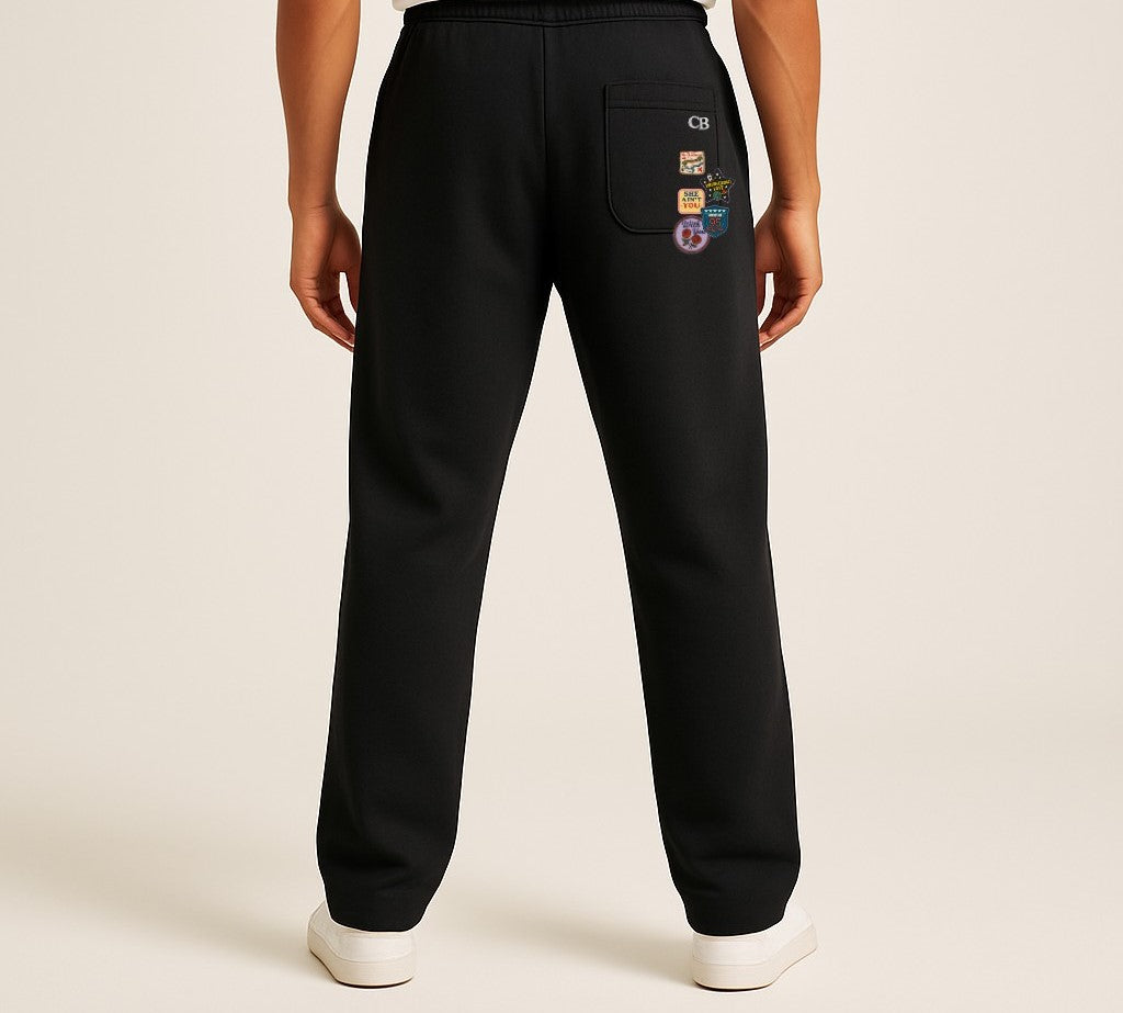 No Guidance: Black Trackpants