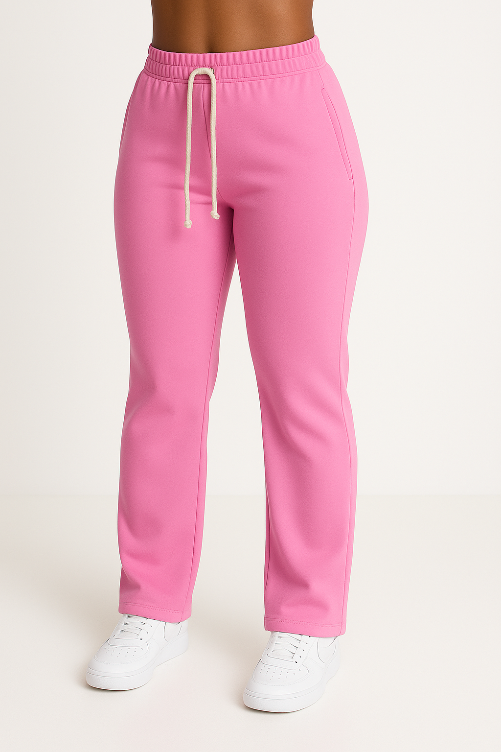 Summer Too Hot: Pink Trackpants