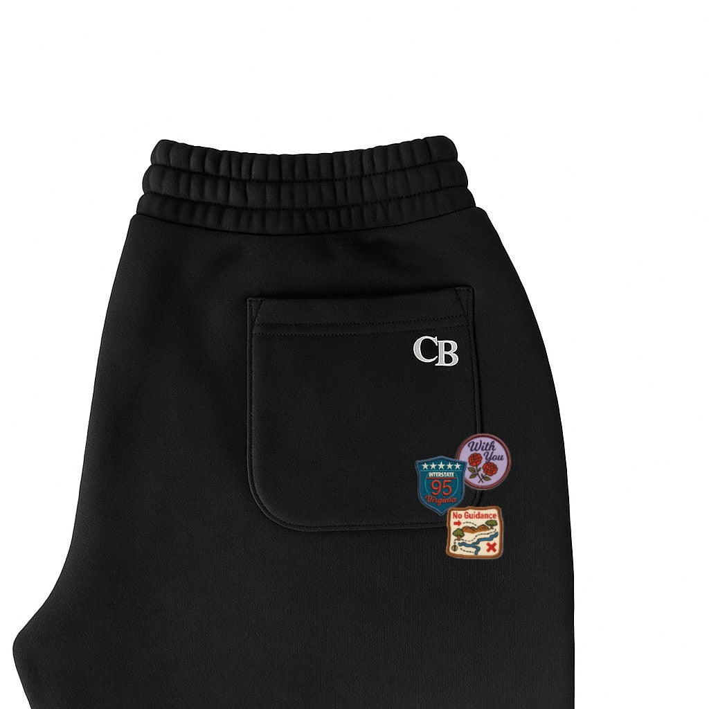 No Guidance: Black Trackpants