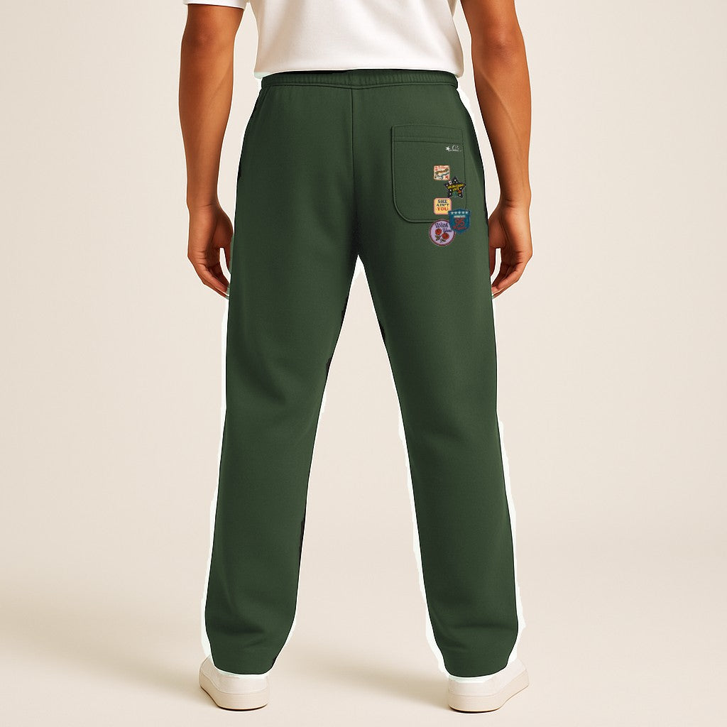 Grass Ain't Greener: Green Trackpants